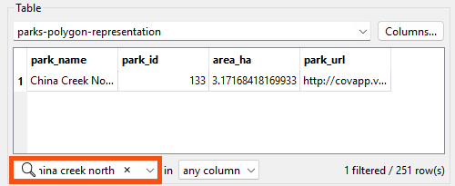 Searching for China Creek North park